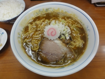 「カレーそば」@中華そば ついてる中山の写真