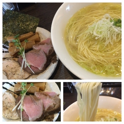 「鶏だし塩ラーメン」@麺処 ほん田 nijiの写真