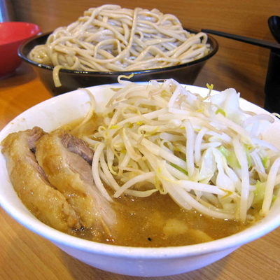 「麺マシ シークワーサー大つけ麺 980円」@ラーメン二郎 八王子野猿街道店2の写真