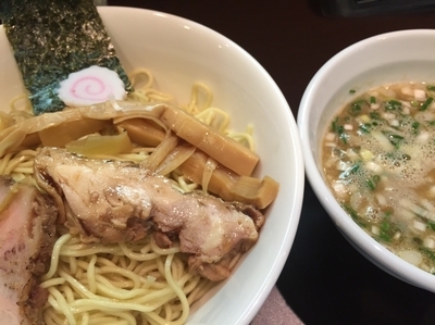 「【限定】コク鯛焼干しつけそば900円」@おおぜき中華そば店の写真