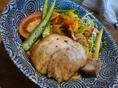 「【限定】冷やし中華」@麺恋処 爆龍の写真