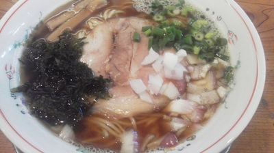 「煮干中華そば　「750円」」@中華そば 一楽の写真