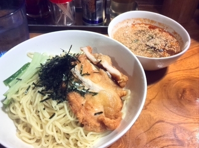 「辛冷やしつけそば（夏季限定）」@上州地鶏ラーメン 翔鶴の写真