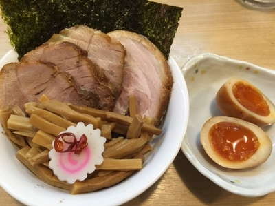 「粟国の塩つけそば＋トッピング特製Ｃ」@中華そば 多賀野の写真