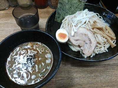「黒琥つけ麺」@麺屋 黒琥〜KUROKO〜 豊洲店の写真