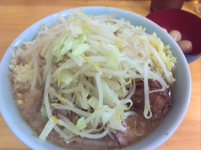 「少なめラーメン+うずら卵（にんにく・しょうが）」@らーめん つの旨の写真