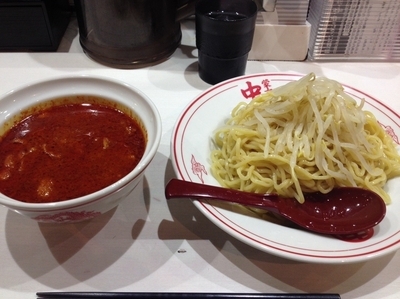 「冷やし味噌大盛り辛さ2倍」@蒙古タンメン 中本 吉祥寺店の写真