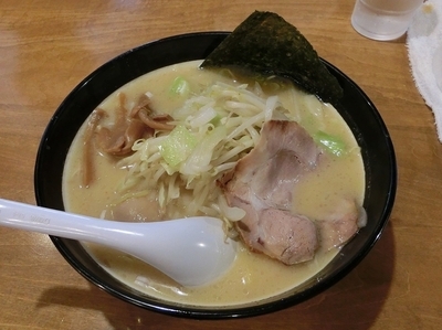 「おやじ麺+味付玉子」@北海道らーめん おやじ 相模原市場店の写真