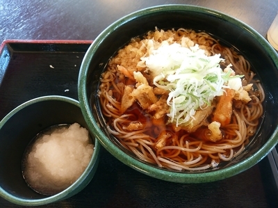 「朝そば(並盛)330円」@ゆで太郎 高崎問屋町店の写真