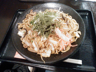 「焼きらぁめん(ソース) ￥750＋中盛 ￥50」@小麦屋 満月の写真