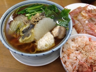 「活 国産鼈 甲純拉麺 B＋α」@MENYA 食い味の道有楽の写真