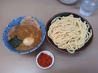 「特製つけめん＋辛味」@庵悟の写真