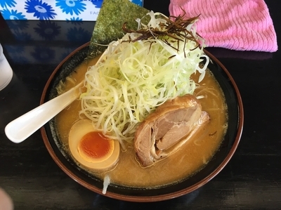 「みそネギらーめん(700円)+餃子(150円)」@北海道らーめん小林屋 茅ヶ崎店の写真
