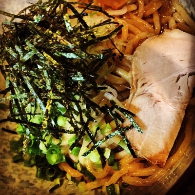 「和風まぜそば」@麺酒場 凜々亭の写真