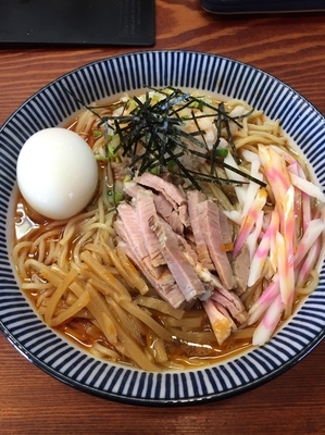 「【Special】ひやにぼ拉麺￥８００＋味玉」@良温(Ra-on)の写真