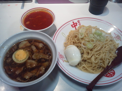 「冷やし醤油ラーメン」@蒙古タンメン 中本 西池袋店の写真