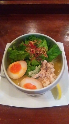 「鶏白湯麺（塩）」@鶏白湯麺 蔭山 高田馬場店の写真