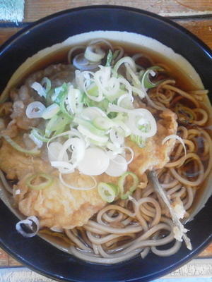 「あじ天そば\390」@立喰そば 田舎の写真