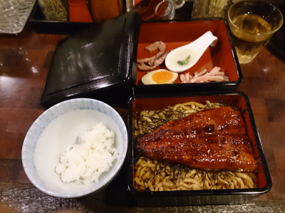 「[創作] 鰻とろ重」@麺や 庄のの写真