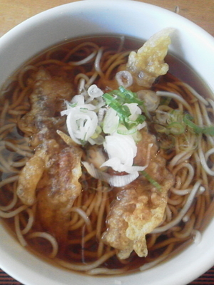 「かけ\290＋げそ天\170」」@（有）高本製麺所の写真