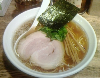 「平子煮干そば」@新橋 纏の写真