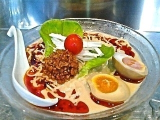 「冷やし担担麺 (夏期限定) (￥880) ＋α」@さんじの写真