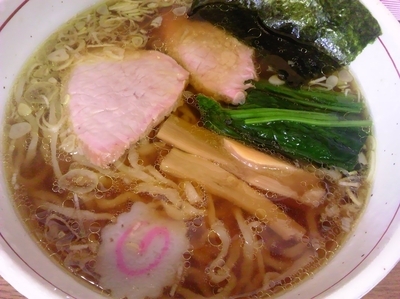 「中華そば（630円）」@白河手打中華そば 若葉の写真