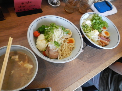 「【限定】グリーンカレーつけSOBA -追飯付き-」@麺家 Shumen Doushiの写真