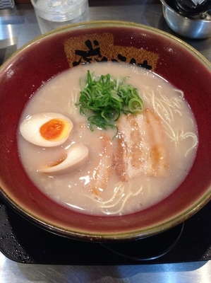 「味玉とんこつしぼり」@満洲屋が一番 船橋店の写真