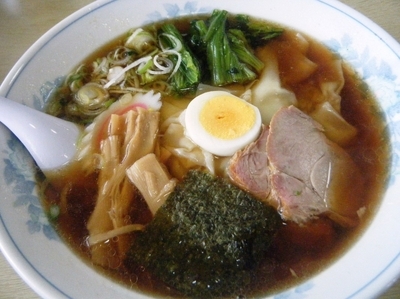 「ワンタンメン760円」@あずま食堂の写真