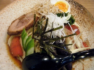 「夏季限定・私風冷やし中華900円」@麺屋 はちどりの写真