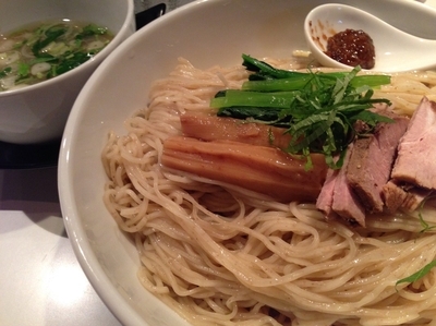 「「限定」蛤の塩細つけそば 大盛」@SOBAHOUSE金色不如帰の写真