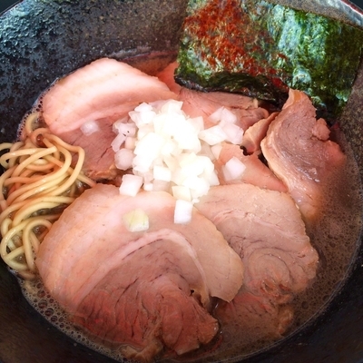 「肉極煮干中華そば900円」@煮干乱舞の写真