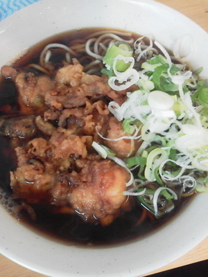 「ジャンボゲソそば\340」@一○そばの写真