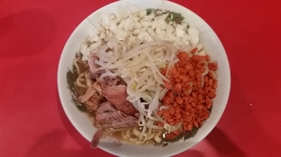 「子豚そば ７００円」@ひたちなか大盛軒の写真