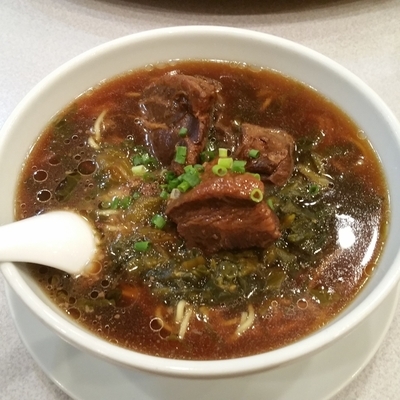 「豚角煮そば」@清珍楼の写真