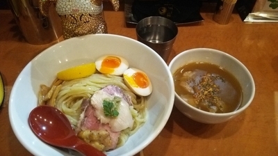 「鶏白湯 特製つけ麺」@麺屋 翔 西新宿本店の写真