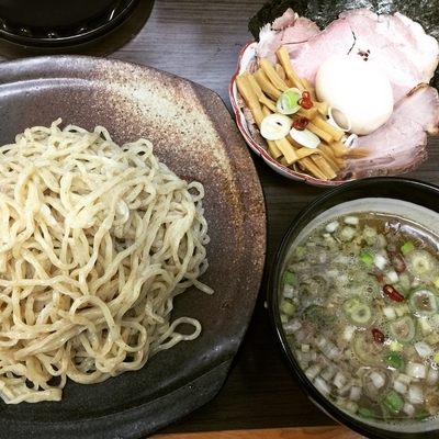 「特製つけそば」@頓知房の写真