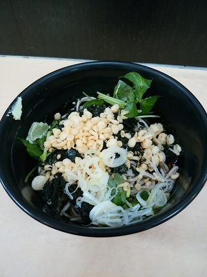 「花巻そば410円（Ｓｕｉｃａ利用割引）」@大江戸そば 西日暮里店の写真