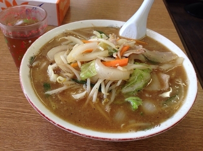「味噌ラーメン（大盛り）600円＋80円」@北京の写真