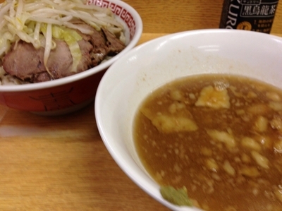 「うぐいすつけ麺」@ラーメン二郎 環七新新代田店の写真