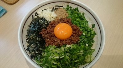 「台湾まぜそば」@麺屋 はなび 弥富店の写真