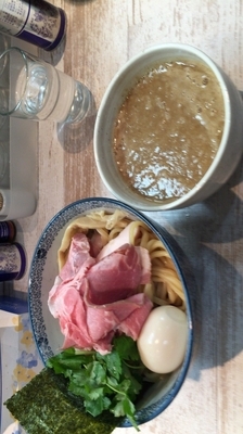 「特製つけそば」@中華そば 四つ葉の写真