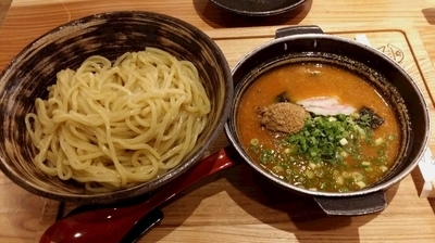 「元祖めんたい煮込みつけ麺（麺300ｇ冷）」@元祖めんたい煮こみつけ麺の写真