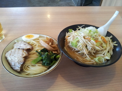 「味噌野菜もりそば」@麺屋ゆうの写真