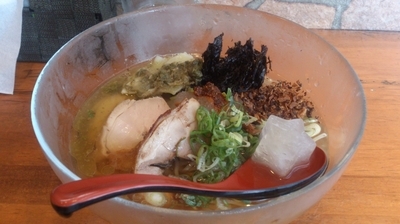 「【夏季限定】カキとホタテの二層の冷やし」@麺場voyageの写真