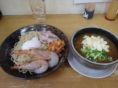 「スタミナ大蒜カレー(つけ麺細)Ｓ＋α」@MENYA 食い味の道有楽の写真