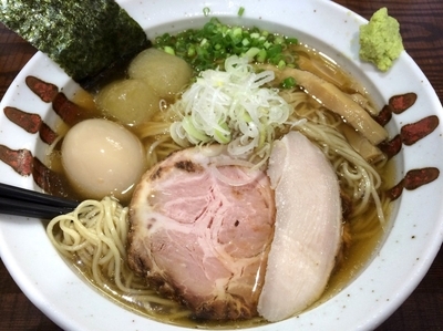 「【夏季限定】冷やし煮干そば醤油（750円）」@二代目 むじゃきの写真