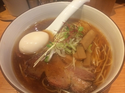 「味玉醤油らあめん（820円）」@麺や ひだまりの写真