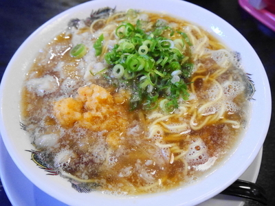 「肉醤油ラーメン 麺硬め」@肉醤油ラーメン 肉太郎 梅田第3ビル店の写真